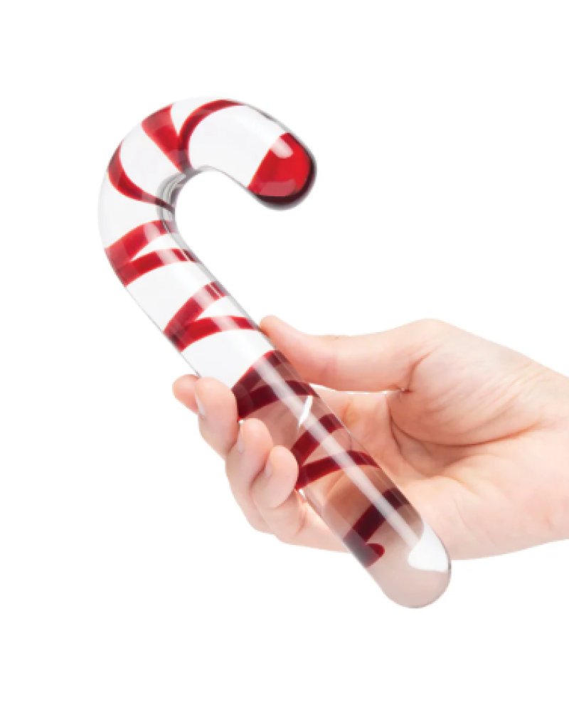 Candy Cane Dream 7.5 Inch – Glass Dildo > Glass > Dildos