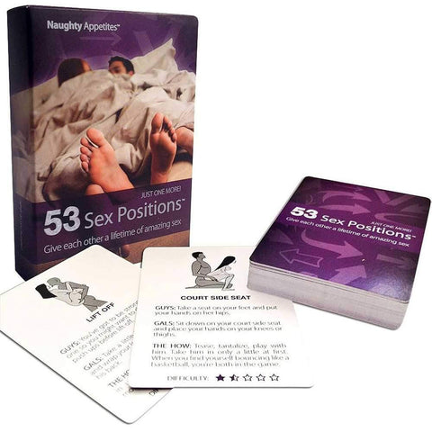 53 Sex Positions Card Game Games