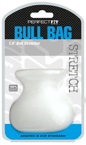 Bull Bag XL Clear Ball Stretcher > Sex Toys For Men > Ball Stretchers