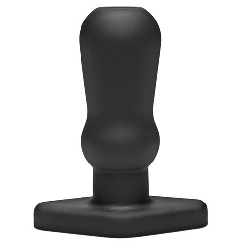 Titanmen Open Up Black Hollow Anal Plug for Intimate Pleasure Black Butt Plugs - Hollow