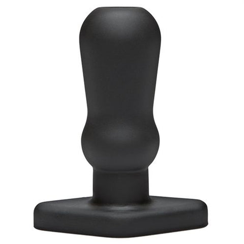 Titanmen Open Up Black Hollow Anal Plug for Intimate Pleasure Black Butt Plugs - Hollow