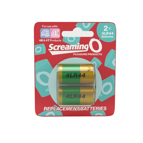Screaming O Replacement 4LR44 Batteries 2 Pack for Vibrators Default Title Batteries
