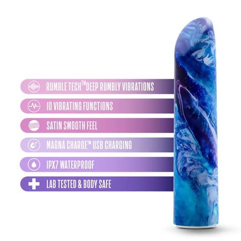 Limited Addiction Mesmerize Power Vibe Azure Wireless Vibrator BULLETS