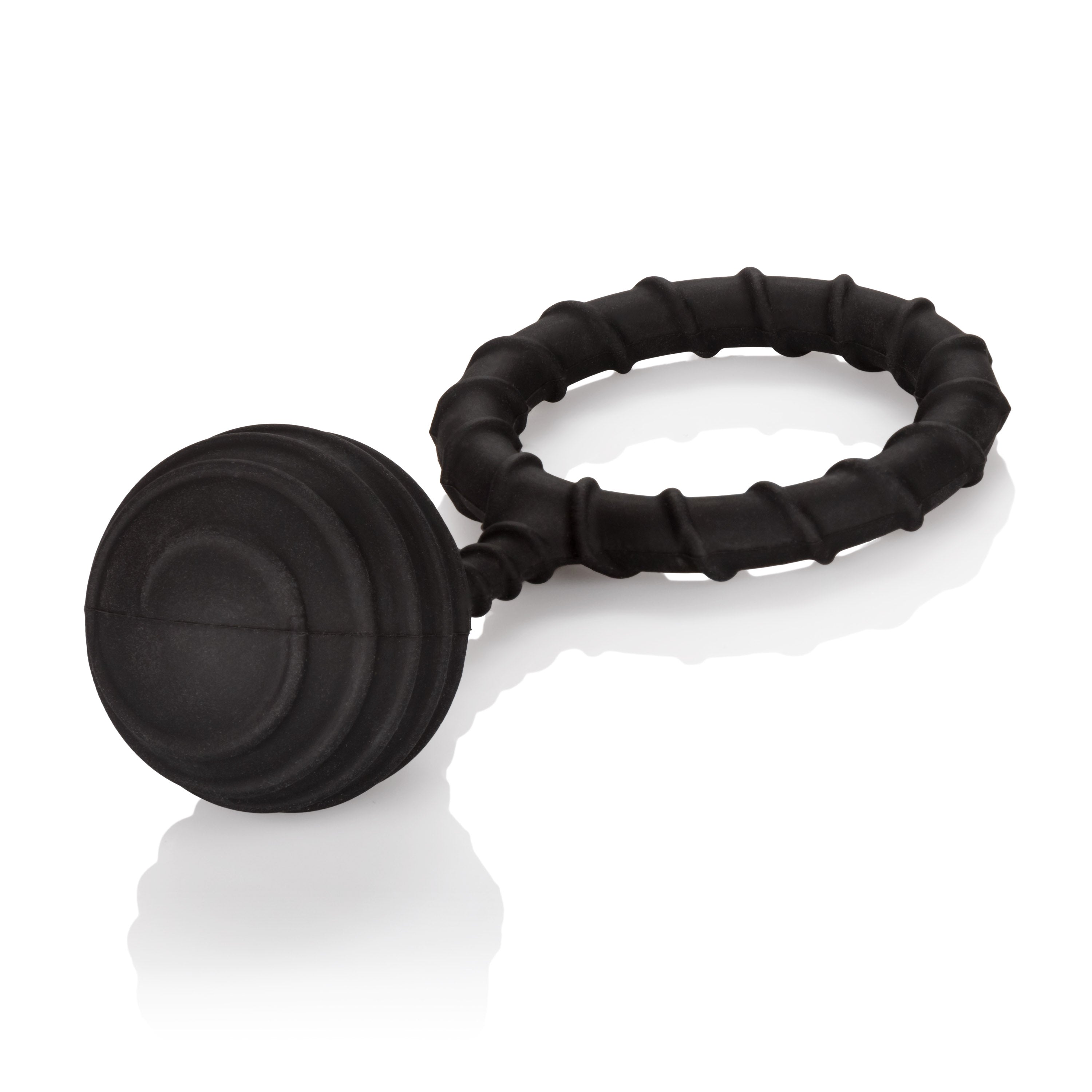 Colt Weighted Ring XL Black Silicone Stretchy Cock Ring with Weighted Ball COCK RINGS Sling