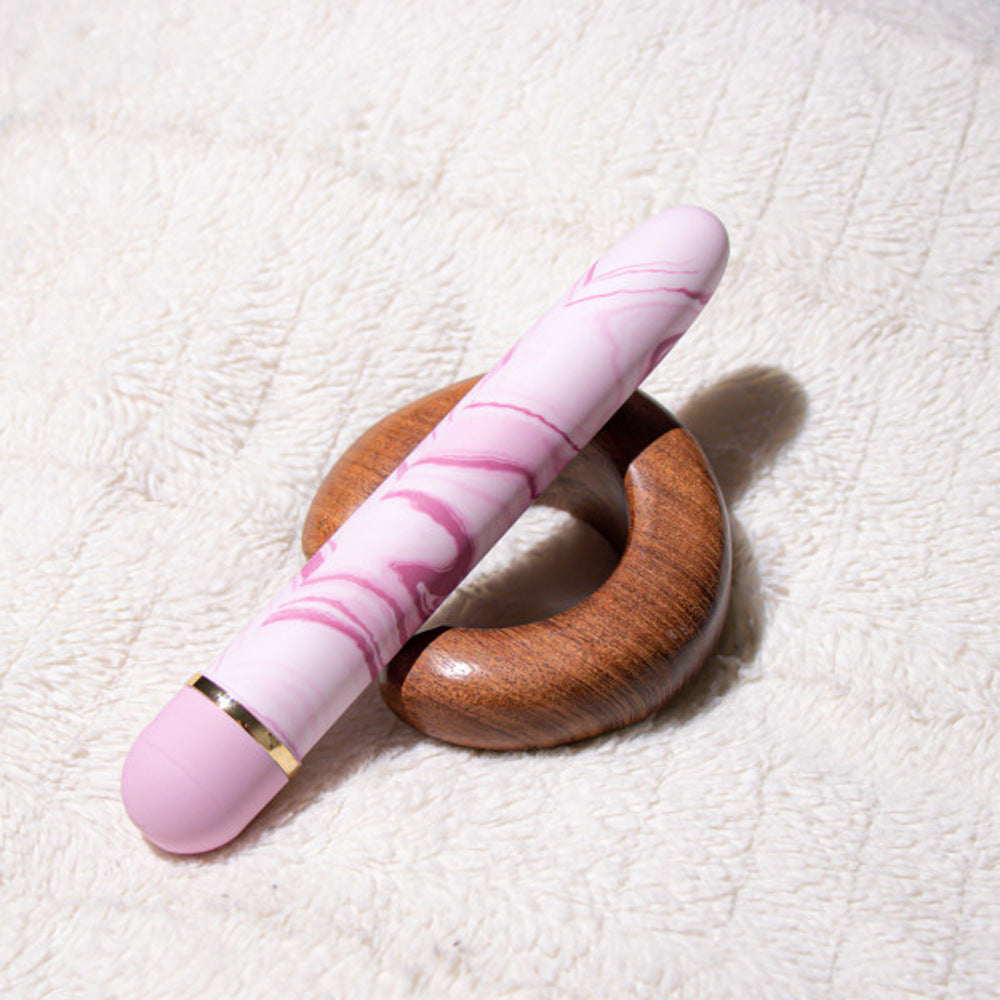 Strawberry Fields Pink Mini Vibrator with Multi-Speed Vibration 5.5" Insertible Pink > Vibrators > Standard Vibrators