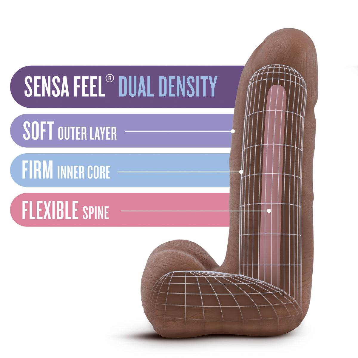 Carlito Small 5.5 Inch Realistic Dildo with Veiny Shaft and Balls > Dildos > Slim Dildos