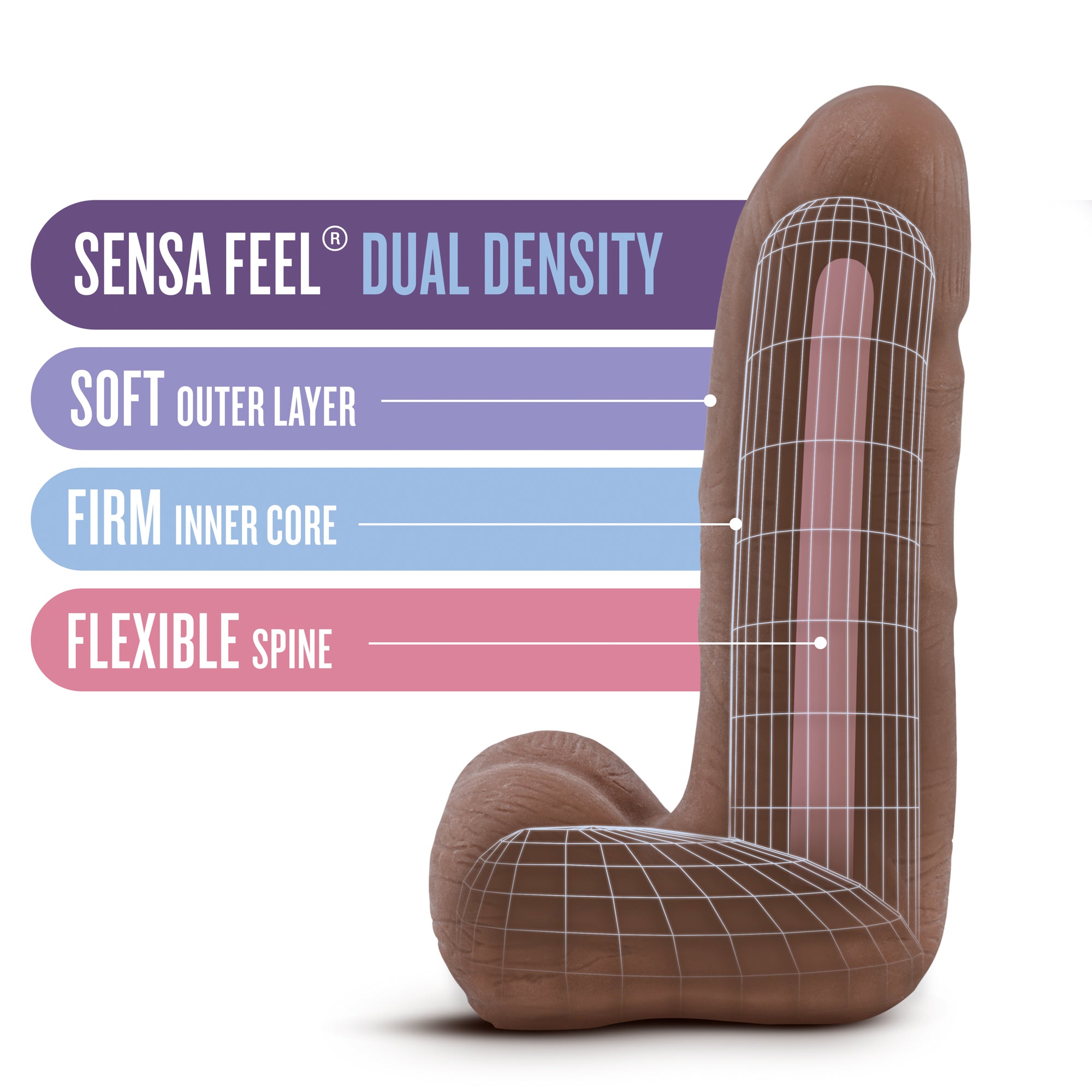 Carlito Small Realistic Dildo with Veiny Shaft and Balls > Dildos > Slim Dildos