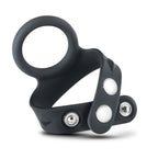 Performance VS7 Silicone Cock & Ball Strap - 2 Inch Black Ring > Cock Ring > Adjustable