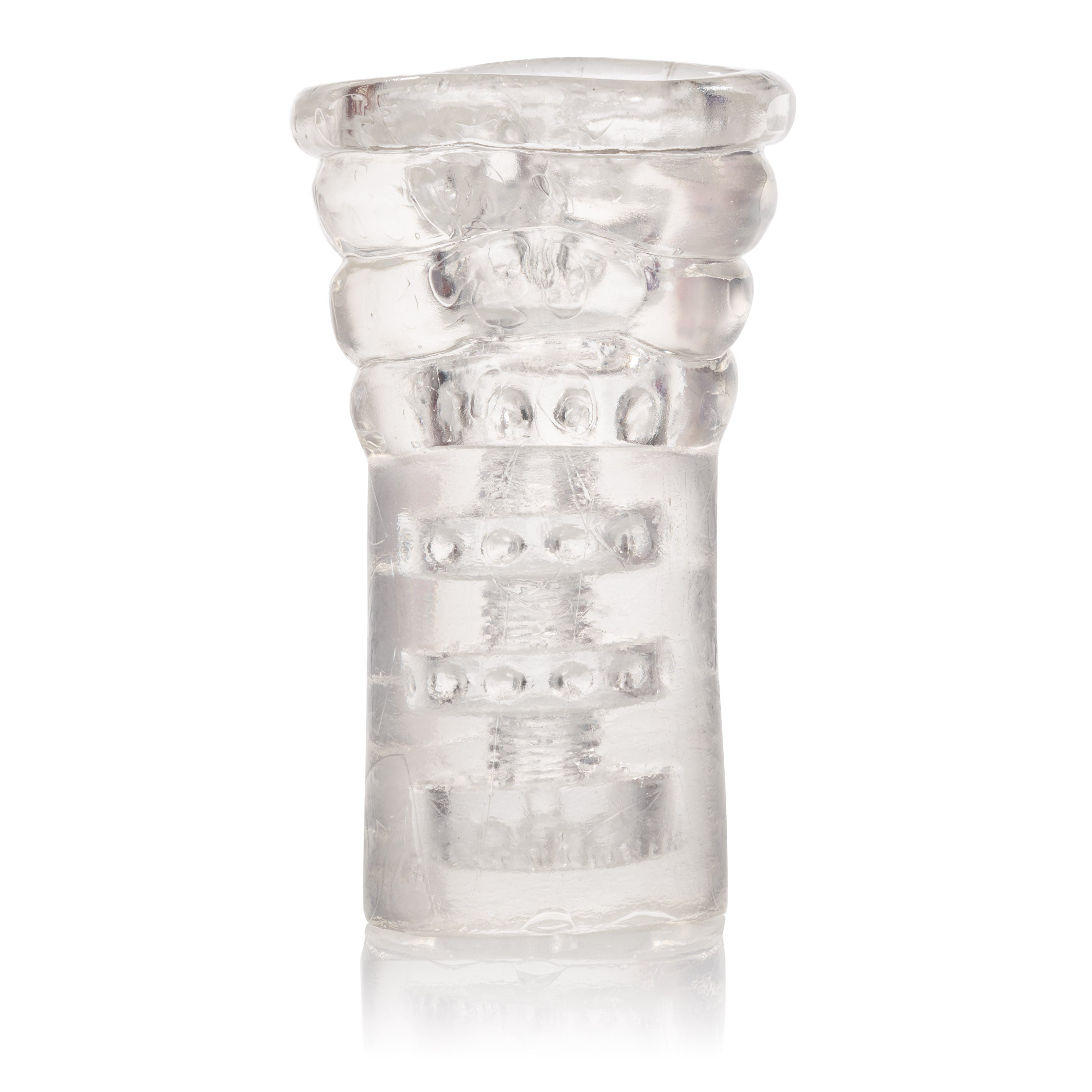 Sue Johanson Head Honcho Male Masturbator with Suction Chambers Gold Strokers - Manual