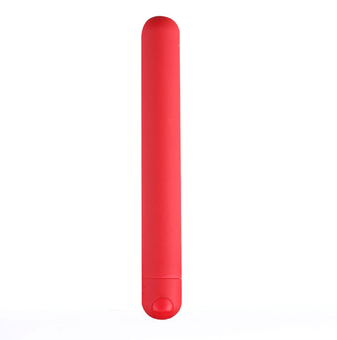 Maia Toys Abbie X-Long Rechargeable Bullet Vibrator Red BULLETS