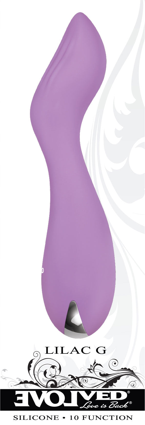 Evolved Lilac G 11.5 cm USB Rechargeable Mini Vibrator BULLETS