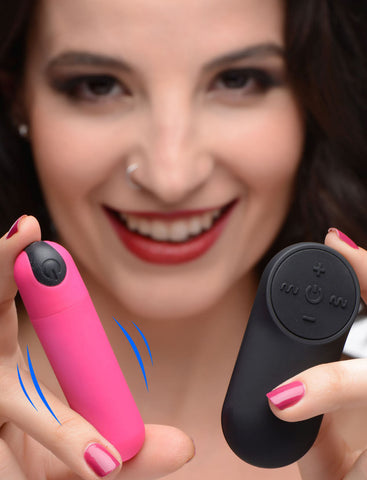 Bang Wireless Vibrating Bullet with Remote Control Black Sex Toy BULLETS