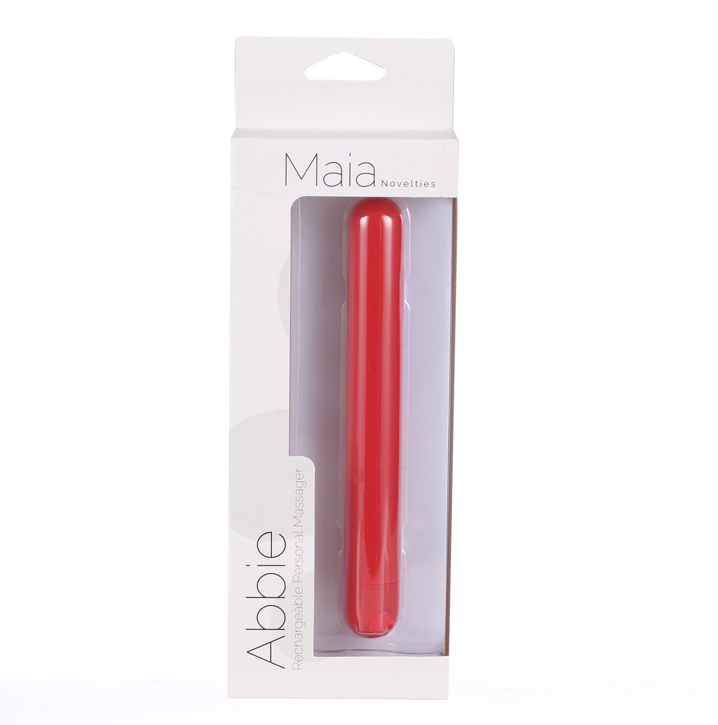 Maia Toys Abbie X-Long Rechargeable Bullet Vibrator Red BULLETS