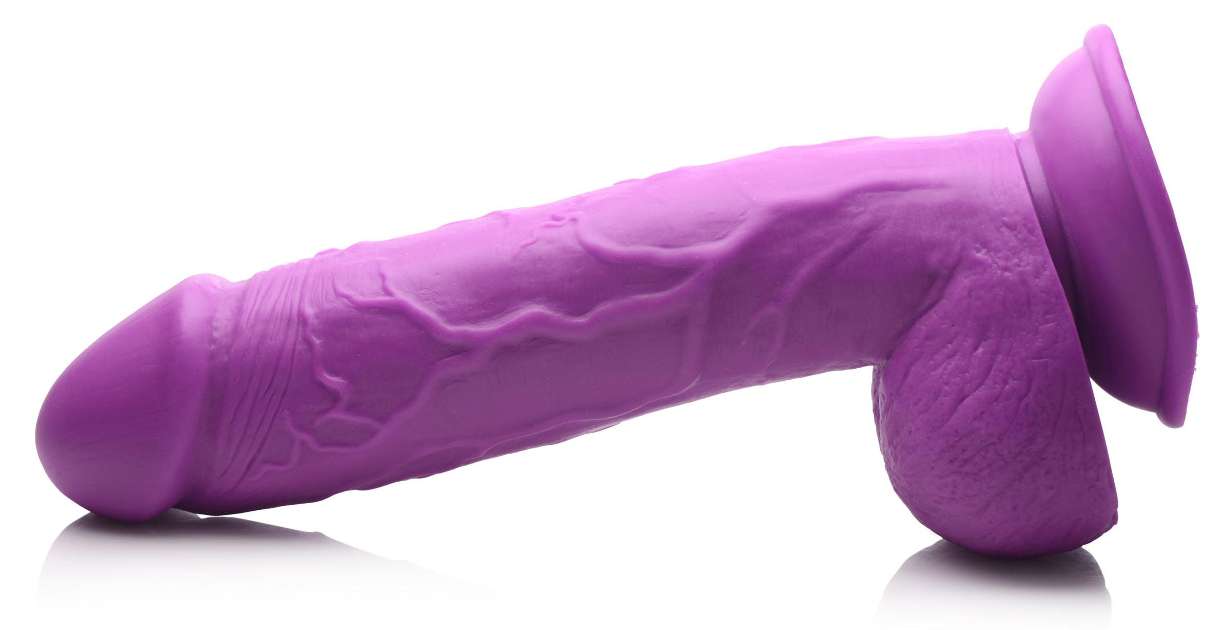 Pop Pecker 8.25 Inch Realistic Dildo With Suction Base Light Dongs Realistic