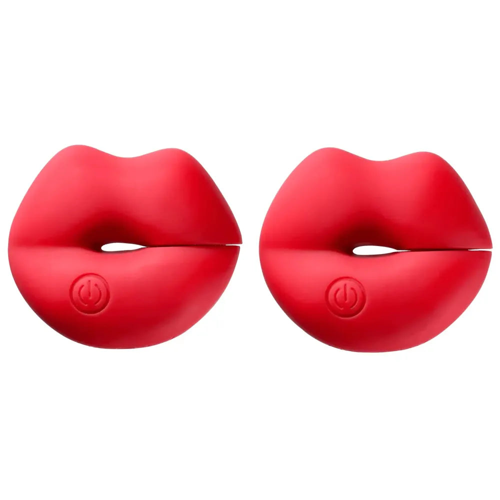 Cloud 9 Naughty Nips (Red) – Rechargeable Vibrating Nipple Clamps > Sex Toys > Nipple Clips