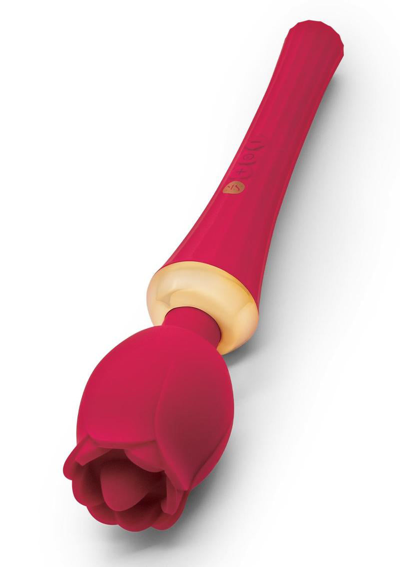 Secret Kisses Rosegasm Rose Wand – Tongue Stimulator Vibrator > Sex Toys For Ladies > Rose Stimulators