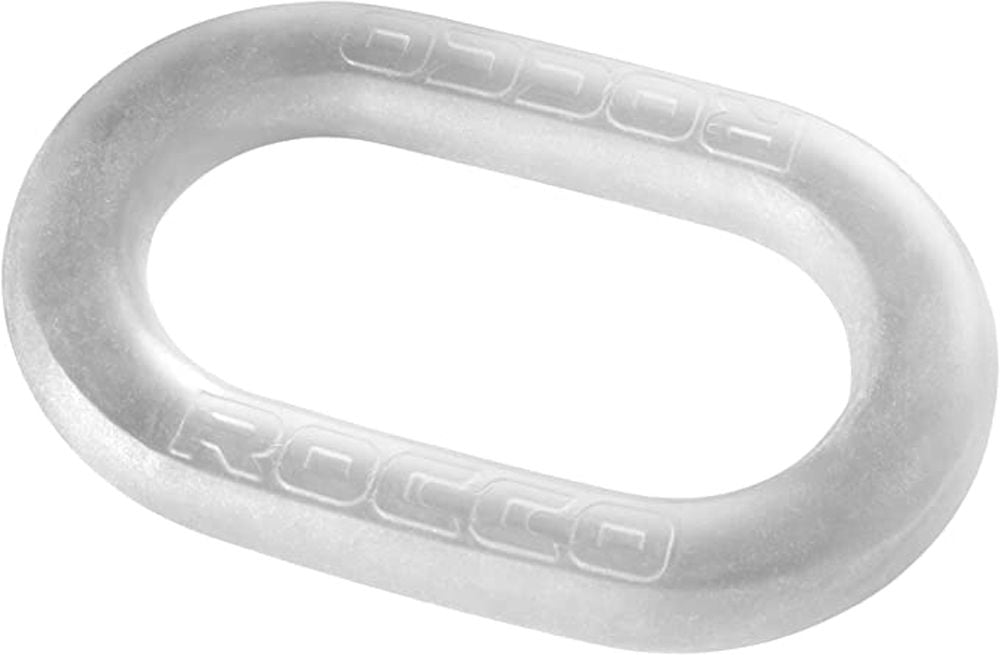 Rocco 3-Way XL Wrap Ring (Clear) – Soft Stretchy Cock and Ball Ring > Cock Ring > Single