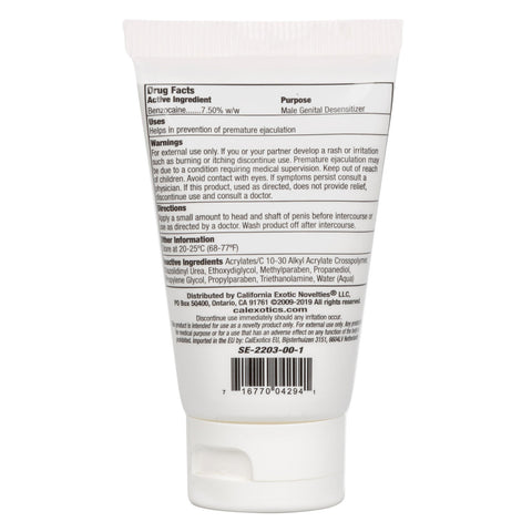 Optimum Rock Hard Cream 2 Oz Unscented Desensitizing Gel Default Title ENHANCERS