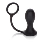 Dr Joel Kaplan Silicone Prostate Probe and Support Ring Black > Anal Range > Prostate Plugs