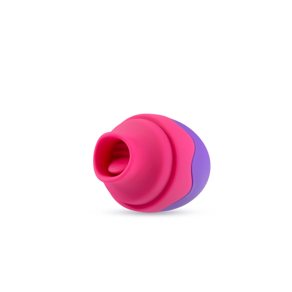 Aria Flutter Tongue Clitoral Vibrator in Purple with 7 Modes STIMULATORS