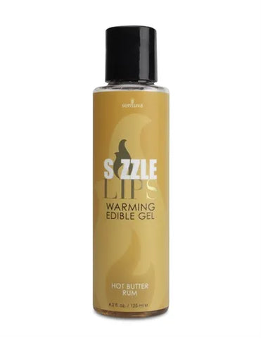 Sizzle Lips Warming Edible Gel – Edible Warming Massage Gel 4.2 Oz Default Title > Lube > Oral Gels & Sprays