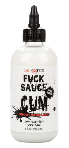 Fuck Sauce Cum Scented Personal Lubricant White Water-Based 8 fl. oz Speciality Lubricants