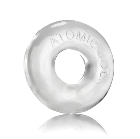 Donut 2 Cockring Large Clear with 5x Stretch for Enhanced Performance Clear COCK RINGS