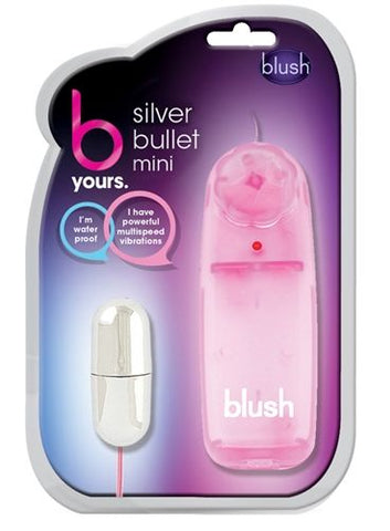 Blush Silver Mini Bullet Vibrator Pearl Pink Compact Adult Toy BULLETS