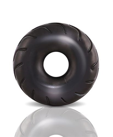 Truck Tire Cock Ring Made of Soft Stretchy X5 Plus Material Black COCK RINGS
