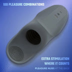 Milk Master Squeeze And Please - Rechargeable Vibrating Masturbator