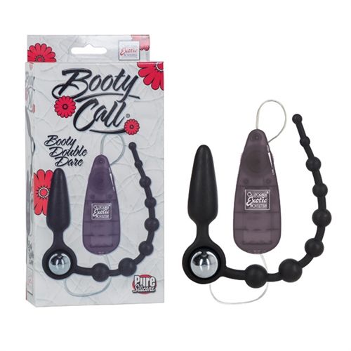 Booty Call Booty Double Dare - Black Beads