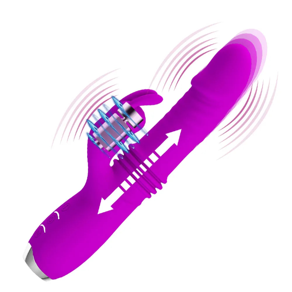 Pretty Love Dorothy 12 Function Thrusting Rabbit Vibrator > Vibrators > Ladies > Rabbit