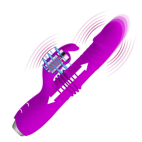 Pretty Love Dorothy Rabbit Vibrator for Beginners with 12 Modes VIBRATORS-RABBIT