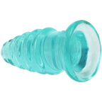 Doc Johnson Crystal Jellies Anal Twist – 5 Inch Phthalate-Free Anal Toy > Anal Range > Butt Plugs