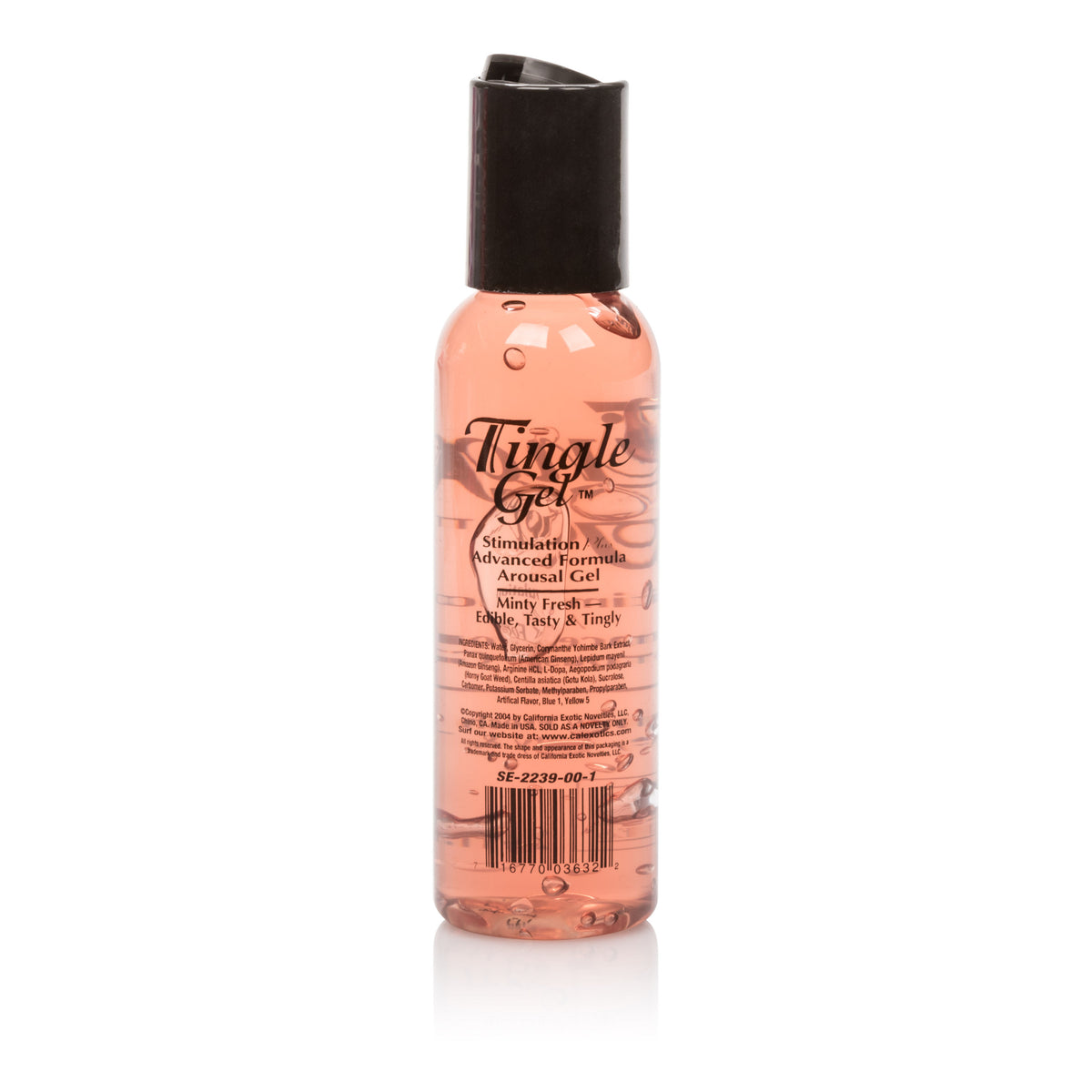 Tingle Gel Clitoral Stimulating Gel with Minty Fresh Formula Green Lubricants, Creams & Glides