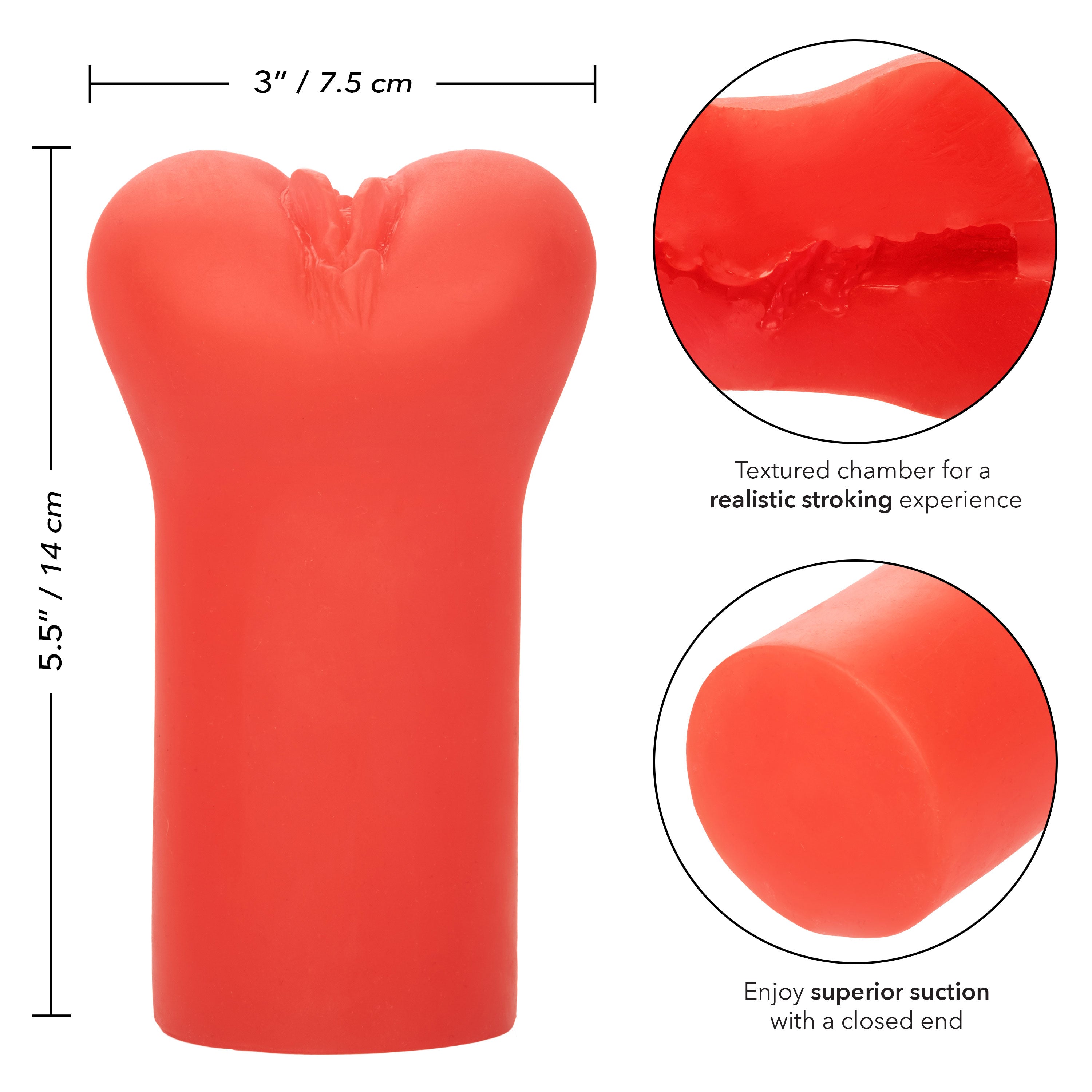Cheap Thrills She Devil Red Male Masturbation Aid Stroker > Sex Toys For Men > Masturbators > Fantasy