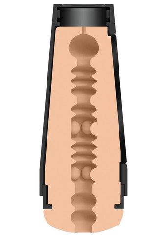 Main Squeeze Karlee Grey Ultraskyn Stroker Pussy with Hard Outer Case and Variable Suction > Sex Toys For Men > Masturbators > Pornstar
