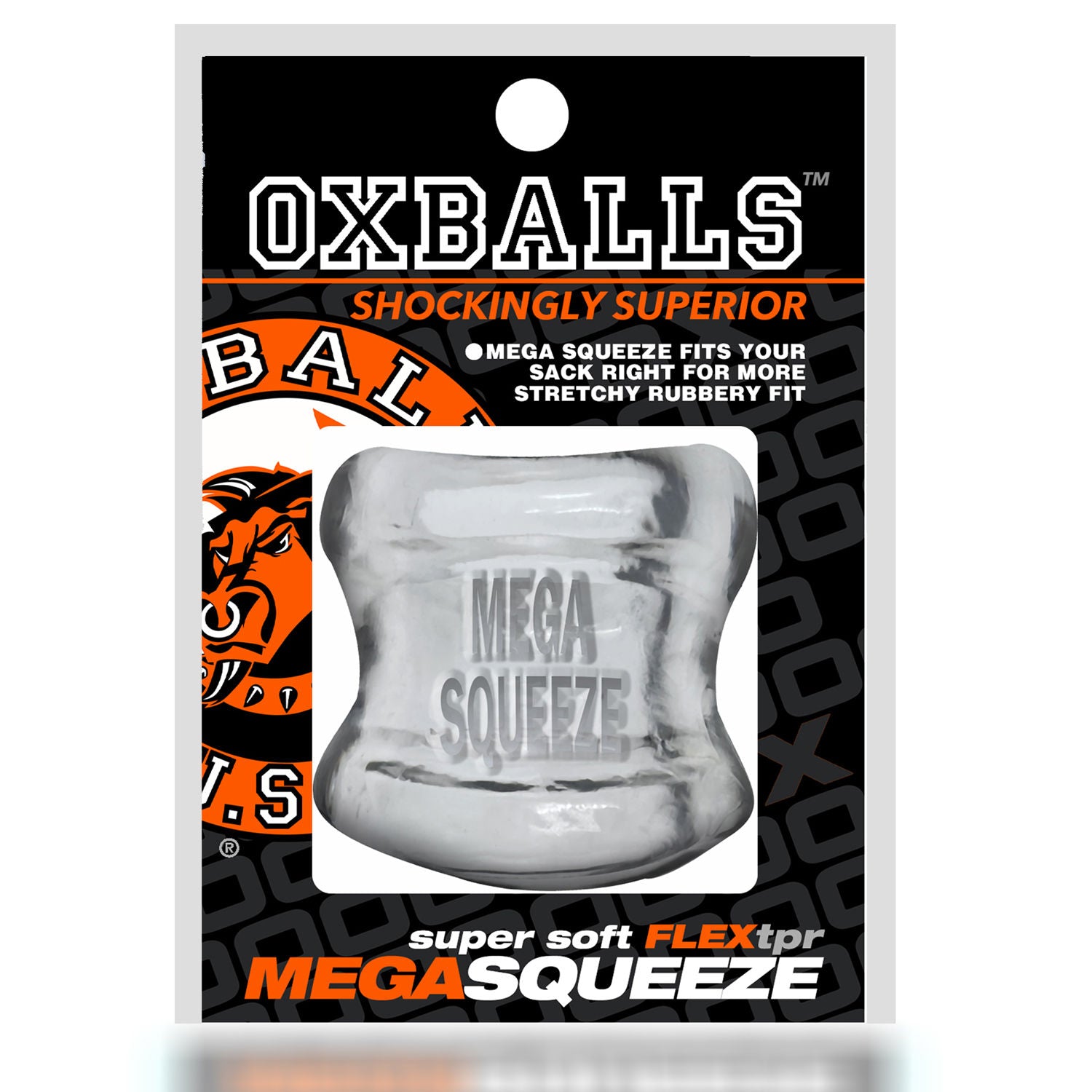 Mega Squeeze - Ergofit Ballstretcher - Black Clear Ball Stretcher