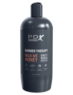 PDX Discreet Shower Masturbator Milk Me Honey Bottle > Sex Toys For Men > Masturbators > Manual