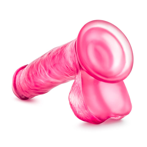 Sweet N Hard (Blue) – Realistic Suction Dildo with Balls Dildos & Dongs