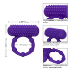 Maximus 5 Bead Rechargeable Cock Ring – Waterproof Vibrating Cock Ring > Cock Ring > Vibrating