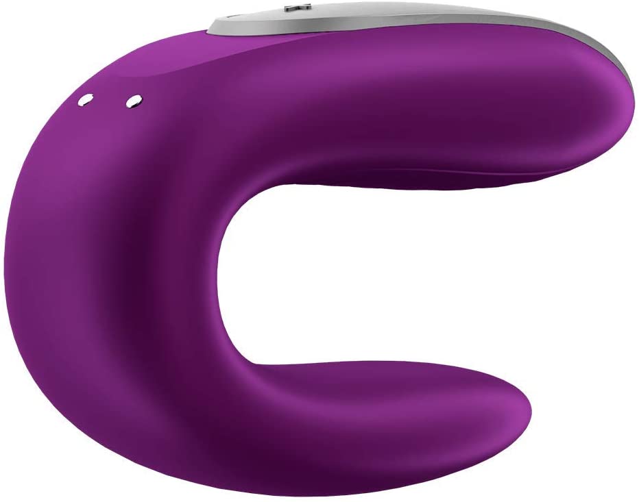 Satisfyer Partner Double Fun App Enabled Rechargeable U-Shaped Couples Vibrator > Sex Toys > Remote Control Toys