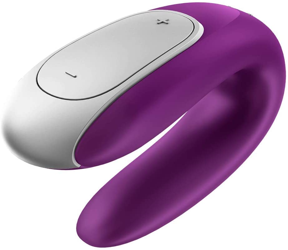 Satisfyer Partner Double Fun App Enabled Rechargeable U-Shaped Couples Vibrator > Sex Toys > Remote Control Toys