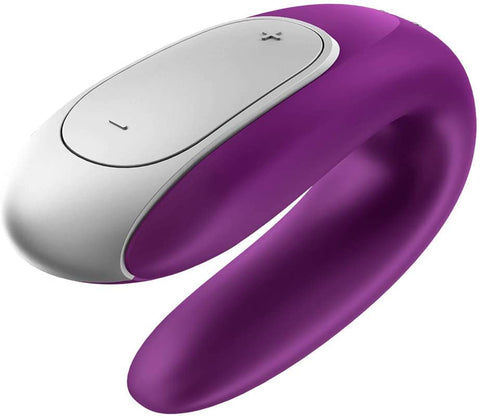 Satisfyer Partner Double Fun App Enabled Rechargeable U-Shaped Couples Vibrator > Sex Toys > Remote Control Toys