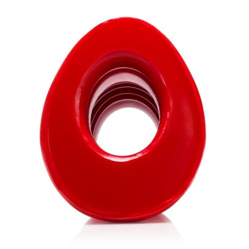 Pig Hole 5 XXL Red Hollow Silicone Buttplug for Men > Anal Range > Tunnel and Stretchers