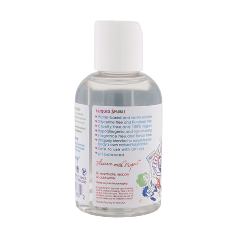 Sliquid Sparkle Water Based Personal Lubricant 125ml Vegan Water Based Lube