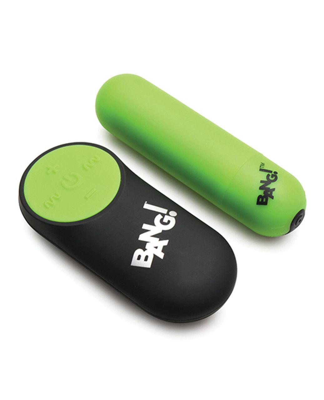 Glow in the Dark Bullet Vibrator with Remote Control Green > Vibrators > Mini Vibrators