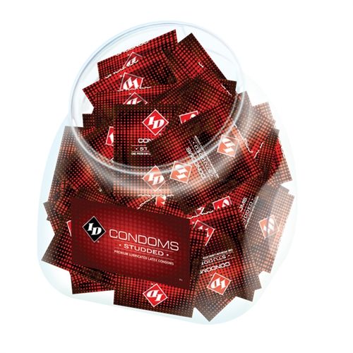 ID Condoms - Studded - 144 Piece Jar Default Title > Essentials > Condoms Main image