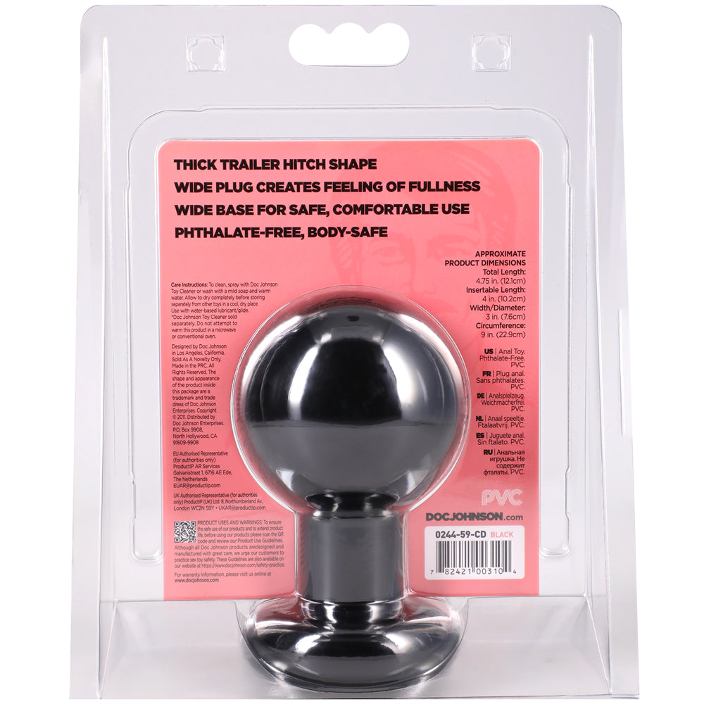 Round Large Butt Plug – Comfortable Spherical Design > Anal Range > Butt Plugs