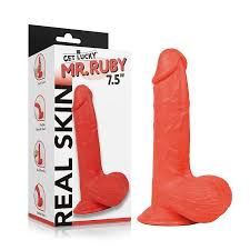 Mr. Blue 7.5 Inch Dual-Layered Sliding Skin Dildo – Lifelike Dildo > Dildos > Realistic Dildos